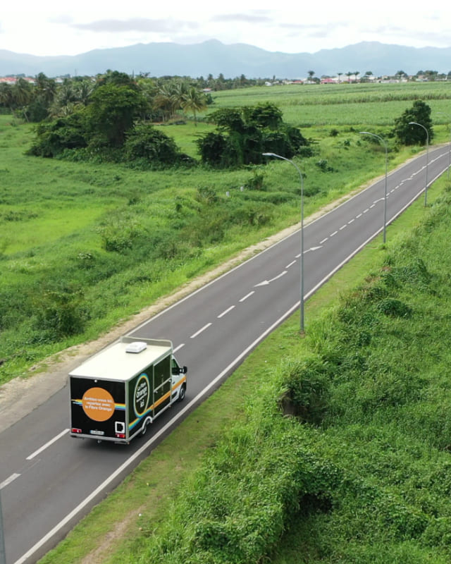 Camion Fibre Orange