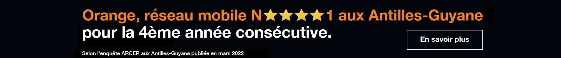 Orange réseau mobile n°1 pour la 4ème année consécutive