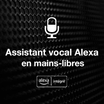 Assistant vocal Alexa en mains-libres