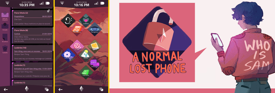 A normal Lost Phone