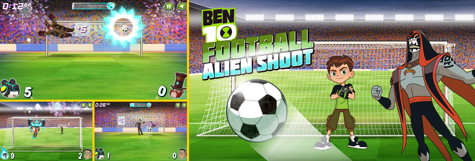 ben 10 jeux football - jeux ben 10 poursuite sauvage