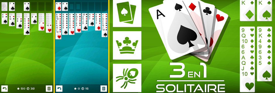3 en 1 solitaires